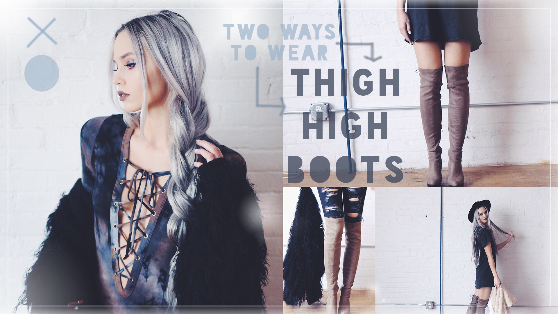 Thigh high boots